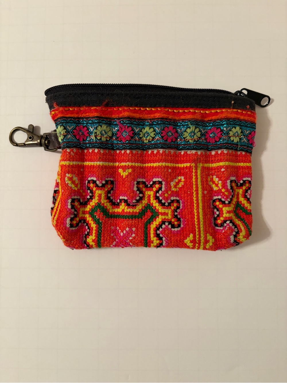 NATURAL LIFE ZIPPER COIN PURSE